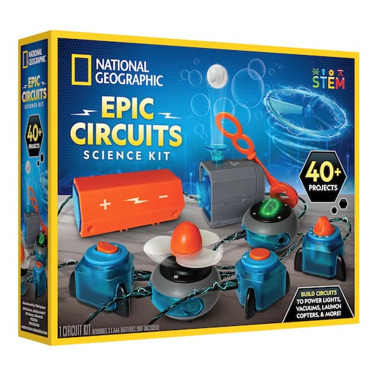 National Geographic™ Epic Circuits Science Kit